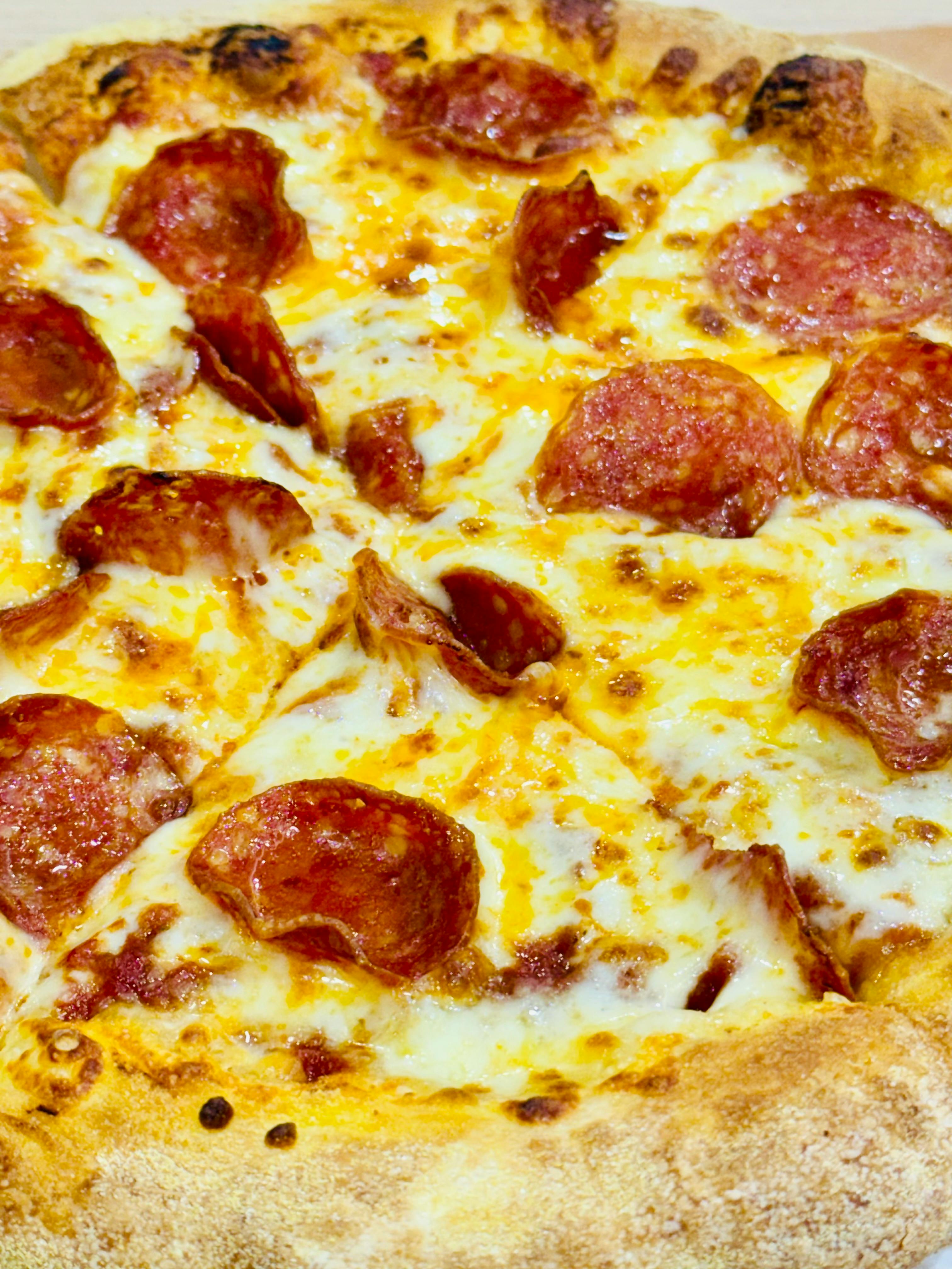 Indian-style pizza at Desi Boy'z Pizza in Charlesworth, Southeast Edmonton, AB